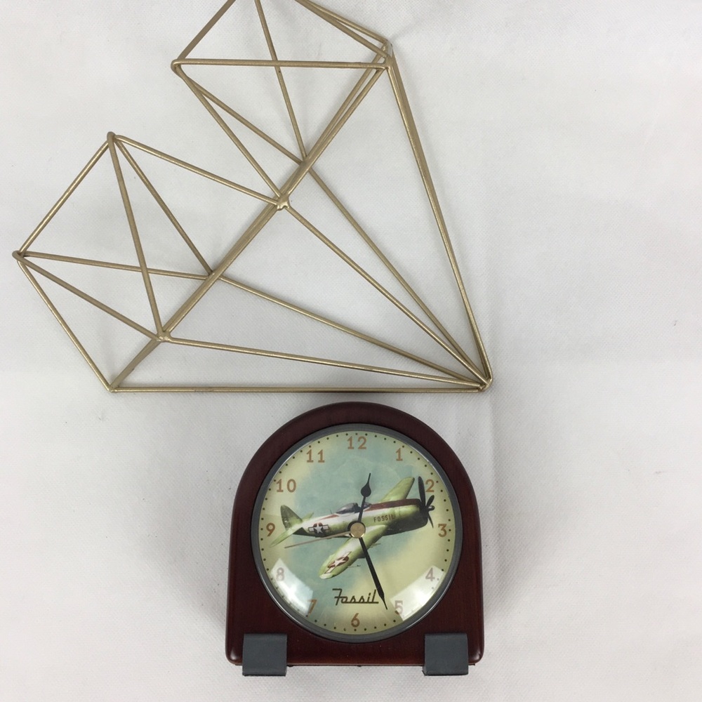 Fossil  P-47 Thunderbolt Desktop Clock